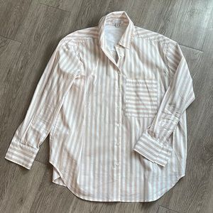 AYR button up- blush